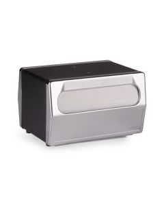 Vollrath Two-Sided Tabletop Minifold Napkin Dispenser Black