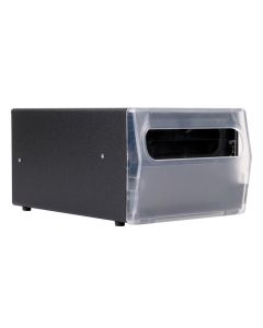 Vollrath One-Sided Countertop Full-Fold Napkin Dispenser Black with Clear Faceplate