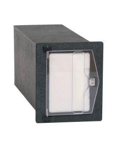 Vollrath Flush Mount High-Volume Napkin Dispenser Black