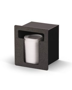 Vollrath One-Column Flush-Mount T-Shaped Lid Holder Black