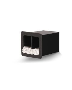 Vollrath Flush Mount Wrapped-Straw Holder for 10" - 12" Straws Black