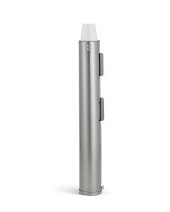 Vollrath Stainless Steel Spring-Loaded Cup Dispenser for 3-1/2" - 4-1/8" Diameter Cups