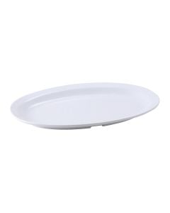 Winco MMPO-118W White Platter, 11-1/2" x 8", 1 Dozen
