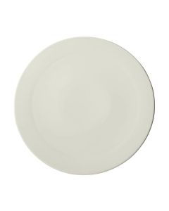 Winco APP-14-AW 14" American White Porcelain Plate 1 Dozen