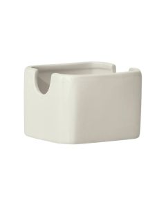 Winco ASD-3-AW American White Porcelain Sugar Packet Holder 3 Dozen