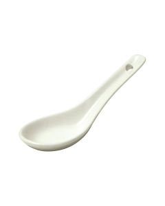 Winco ASS-55-AW American White Porcelain Spoon 6 Dozen
