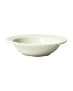 Winco BGB-13-AW Birkhall Rolled Edge 13 oz. American White Bowl 3 Dozen