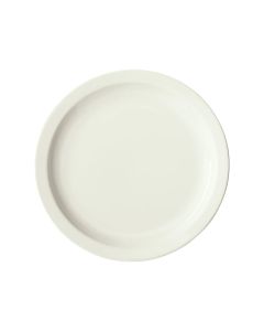 Winco BPR-55NR-AW Plate 5-1/2"W X 1/2"H Narrow Rim American White 3 Dozen