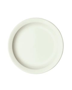 Winco BPR-825NR-AW Plate 8-1/4"W X 1"H Narrow Rim American White 3 Dozen