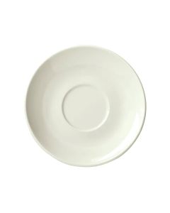 Winco BSC-45RE-AW Saucer 4-1/2"W X 3/4"H Round Rolled Edge American White 3 Dozen