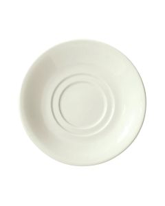 Winco BSC-65RE-AW Saucer 6-7/8"W X 1"H Round Rolled Edge American White 3 Dozen