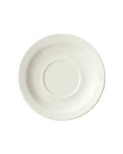 Winco BSR-558NR-AW Saucer 5-5/8"W X 3/4"H Narrow Rim American White 3 Dozen