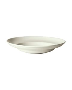 Winco MPB-22-AW 22 oz Bowl 12"W X 2-1/2"H Round American White 1 Dozen