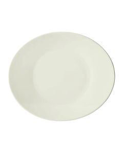 Winco OKP-13PL-AW Brechia Platter 13"W X 11-3/8"D X 1-1/2"H Oval American White 1 Dozen