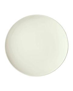 Winco OKP-16-AW Brechia Plate 16" Dia Coupe Shape American White 4 Dozen