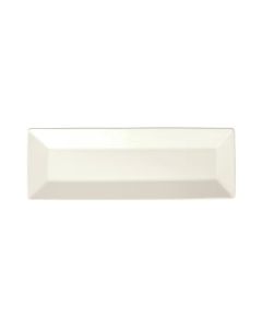 Winco RPR-12-AW Royalsquare Platter 12"W X 4"D X 3/4"H Rectangular American White 3 Dozen