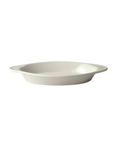 Winco WRD-20-AW 20 oz Souffle Bowl / Dish 6-1/8"W X 12"D X 1-5/8"H American White 2 Dozen
