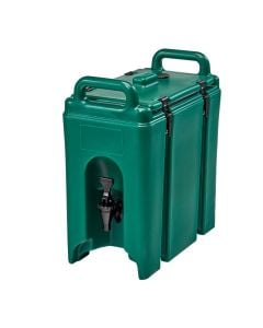 Cambro 250LCD519 Camtainer 2.5 Gal Portable Thermal Beverage Dispenser| Green