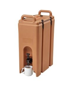 Cambro Beige Camtainer 4.75 Gal Insulated Cold or Hot Beverage Dispenser