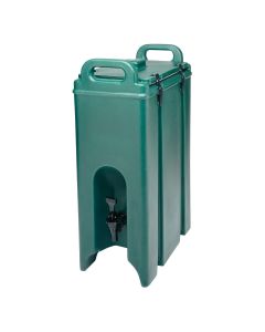 Cambro 500LCD402 Camtainer 4.75 Gal Portable Thermal Beverage Dispenser| Kentucky Green