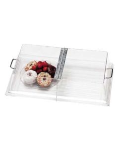 Cambro Rectangular Hinged Dome Cover | RD1826CWH135