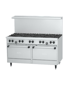 US Range 60" Restaurant Range | 10 Burners, 2 Ovens | LP | X60-10RR