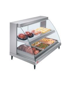 Hatco GRCDH-3PD Glo-Ray Designer Heated Display Case with Humidity