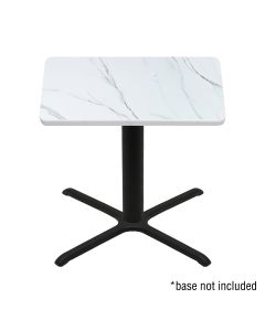 Oakstreet T4242-CM Calcutta Marble Laminated Table Top 42" x 42"
