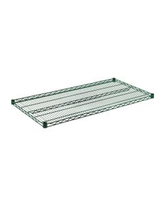24" x 48" Wire Shelf | Green Epoxy