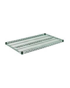 24" x 42" Wire Shelf | Green Epoxy