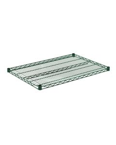24" x 36" Wire Shelf | Green Epoxy