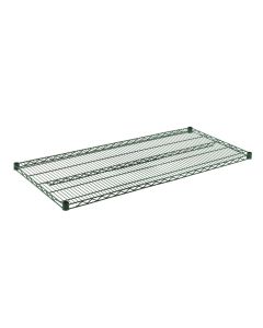 24" x 54" Wire Shelf | Green Epoxy