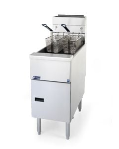 Pitco VF-35S Floor Fryer, 35lb, Natural Gas, ENERGY STAR®