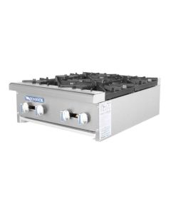 Turbo Air TAHP-24-4 Radiance 24" Gas Hot Plate 4-Burner