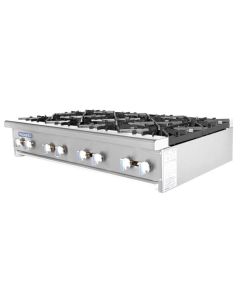 Turbo Air TAHP-48-8 Radiance 48" Gas Hot Plate 8-Burner