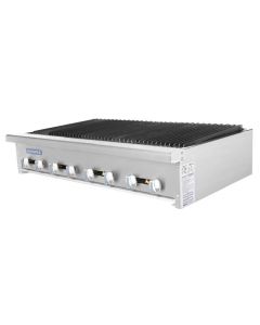 Turbo Air TARB-48 Radiance 48" Gas Countertop Charbroiler
