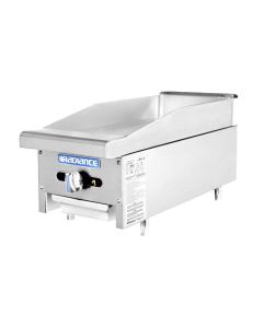 Turbo Air TAMG-12 Radiance 12" Manual Gas Countertop Griddle