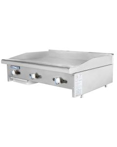 Turbo Air TAMG-36 Radiance 36" Manual Gas Countertop Griddle