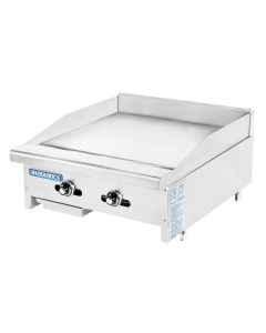 Turbo Air TATG-24 Radiance 24" Thermostatic Gas Countertop Griddle