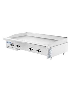 Turbo Air TATG-48 Radiance 48" Thermostatic Gas Countertop Griddle