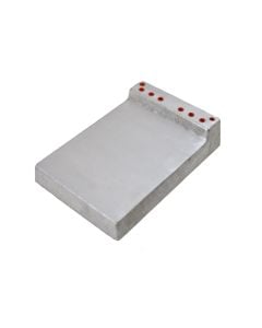 Replacement Aluminum Cold Plate for Beer Jockey Box, 4 Lines