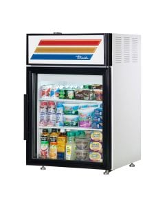 24" Single Door Countertop Display Refrigerator Merchandiser True GDM-05-HC-LD