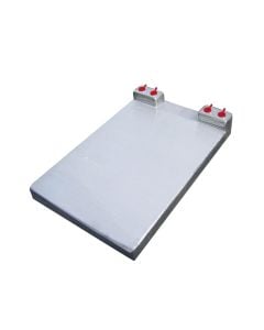 American Beverage 8" x 14" Aluminum Cold Plate for Jockey Box Coolers | 2 Product