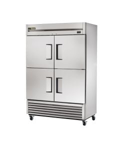 True T-49-4-HC Two-Section Four Solid Half-Door Reach-In Refrigerator