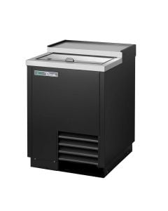 True T-24-GC-HC Plate and Glass Chiller/Froster, 1 Lid | Black Powder-Coated Exterior