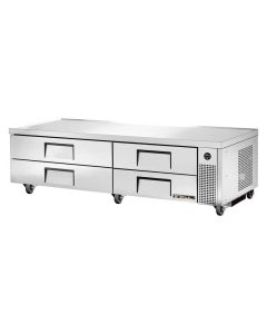 84" Four Drawer Refrigerated Chef Base True TRCB-82
