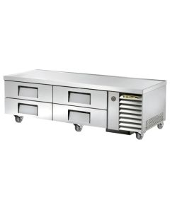 True TRCB-79 4 Drawer Refrigerated Chef Base | 79"
