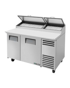 60" True TPP-60 Two Door Refrigerated Pizza Prep Table