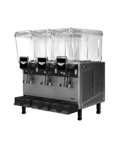 Vollrath VBBD3-37-F Refrigerated Beverage Dispenser 3 Bowl Fountain Spray | 3 x 3.17 gal Bowls