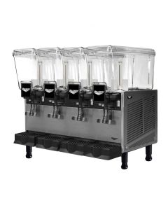 Vollrath VBBD4-37-S Refrigerated Beverage Dispenser 4 Bowl Stirring Paddle | 4 x 3.17 gal Bowls
